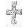 "Ein Kreuz aus Kupfer mit Email, gefunden bei den Ausgrabungen von Halicz. / nach dem Original im Stauropigianeischen Institut [