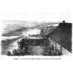 "Widok z celi klasztoru Cysterskiego w Lendzie nad Wartą. 1845."