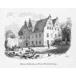 "Altes Schloß zu OberWaldenburg."