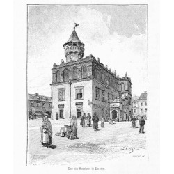 "Das alte Rathaus in Tarnów."
