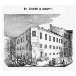 "Der Schloßhof zu Königsberg."