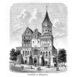"Domkirche zu Königsberg."