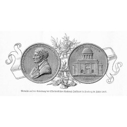 "Medaille aus die Gründung des Ossolińskischen National-Instituts in Lemberg im Jahre 1817."