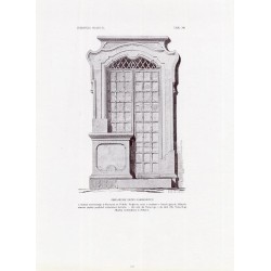 Zubrzycki: Skarb IV. Tabl. 346. Obramienie drzwi barokowych z ratusza...