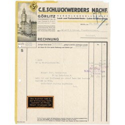 "C. E. SCHLUCKWERDERS NACHF. HANDELSGESELLSCHAFT Lack-und Farbenfabrikate -...