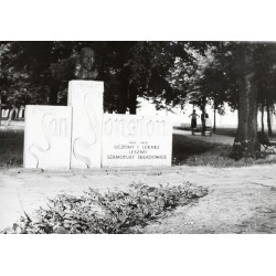 "Leszno Park Johnstona z pomnikiem fot. P. Kochański 60-239 38036 barwne"