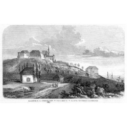 Klasztor O. O. Dominikanów w Podkamieniu, w Galicji, od strony zachodniej /...