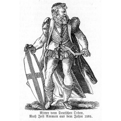 "Ritter vom Deutschen Orden. Nach Jost Amman aus dem Jahre 1585."