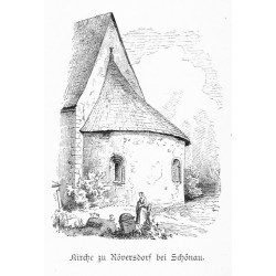 "Kirche zu Röversdorf bei Schönau."