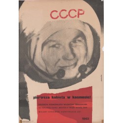 Pierwsza kobieta w kosmosie 1963. Radziecka kosmonautka Walentyna...
