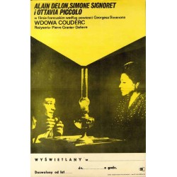 Wdowa Couderc / Alain Delon i Simone Signoret