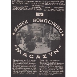 Marek Sobociński "Magazyn" / "•MAREK SOBOCIŃSKI• "MAGAZYN""