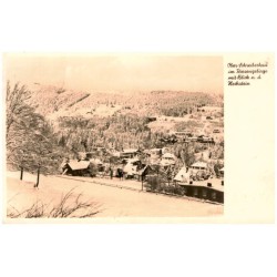 Ober-Schreiberhau im Riesengebirge mit Blick n. d. Hochstein 33946