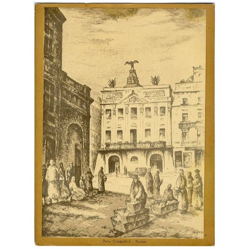 "Pałac Działyńskich - Poznań" / "VII. Pałac Działyńskich w Poznaniu. - Zbudowany na przełomie 18-go i 19-go wieku w stylu klasyc