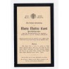 Druk z informacją o śmierci zakonnicy (elżbietanki) Maria Mathia Karol / Korfantów (Friedland O.-S.) 18.10.1906
