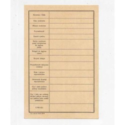 Druk akcesu do Legionów Polskich / Warszawa (?) luty 1917