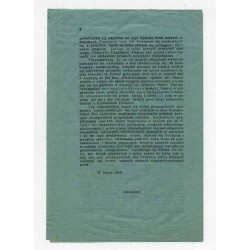 Anonimowa broszura polityczna z lutego 1918 krytyczna wobec Austro-Węgier i opcji proaustriackiej reprezentowanej przez Naczelny