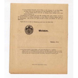 List pasterski bp. wrocławskiego Melchiora von Diepenbrocka z rozważaniami bożonarodzeniowymi / Wrocław (Breslau) 24.12.1848
