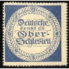 Niemiecki znaczek propagandowy z okresu plebiscytu na Górnym Śląsku / Górny Śląsk 1920-1921