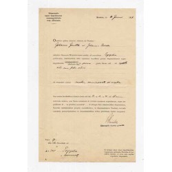 Dyspensa wystawiona przez kurię diecezjalną wrocławską dla Johannesa Gomółki i Johanny Burda z Pogrzebienia podpisana przez gene