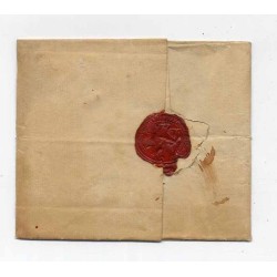 Zestaw 2 losów pruskiej loterii państwowej Ein Viertel-Loos: 27.10.1849 Erste Klasse  5.01.1850 Zweite Klasse oraz koperty z ep