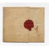 Zestaw 2 losów pruskiej loterii państwowej Ein Viertel-Loos: 27.10.1849 Erste Klasse  5.01.1850 Zweite Klasse oraz koperty z ep