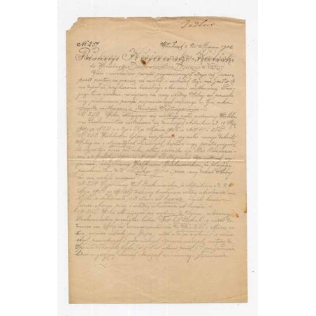 Okólnik biskupa kujawsko-kaliskiego Stanisława Kazimierza Zdzitowieckiego / Włocławek 20.01.1906