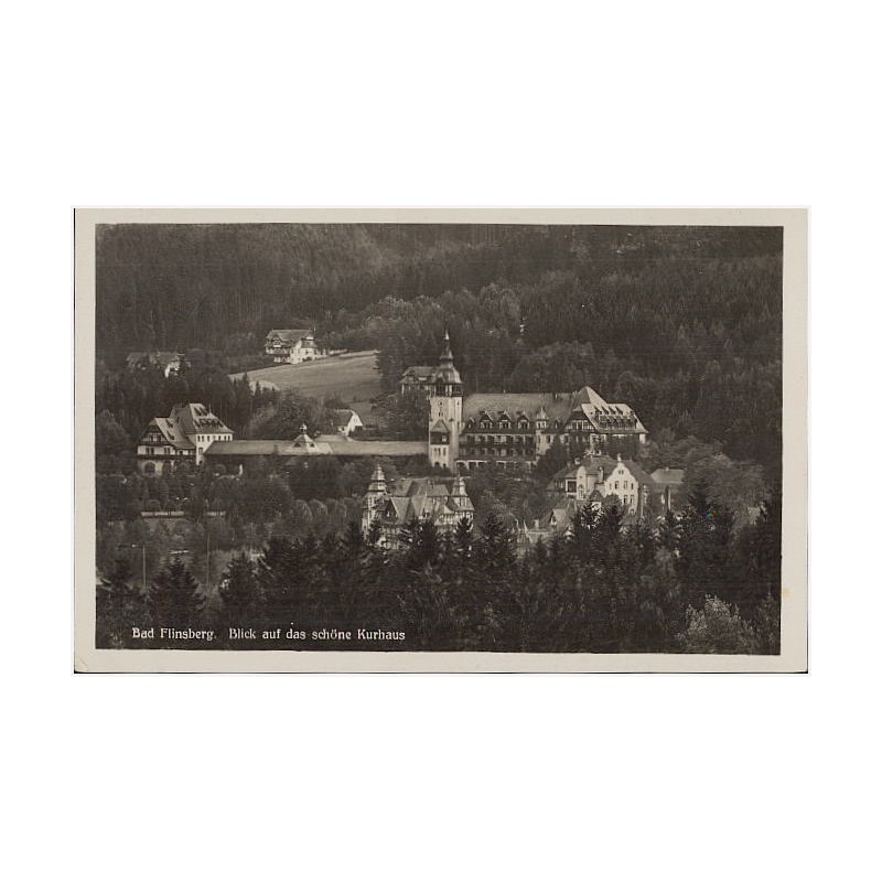 Bad Flinsberg. Blick auf das schöne Kurhaus