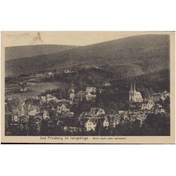 Bad Flinsberg im Isergebirge. Blick nach dem Iserkamm