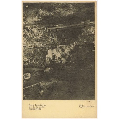 Wieliczka. Grota kryształowa. Grotte de cristal. Kristallgrotte