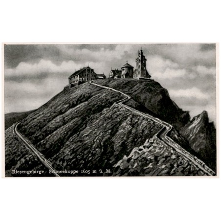 Riesengebirge. Schneekoppe 1605 m ü. M.