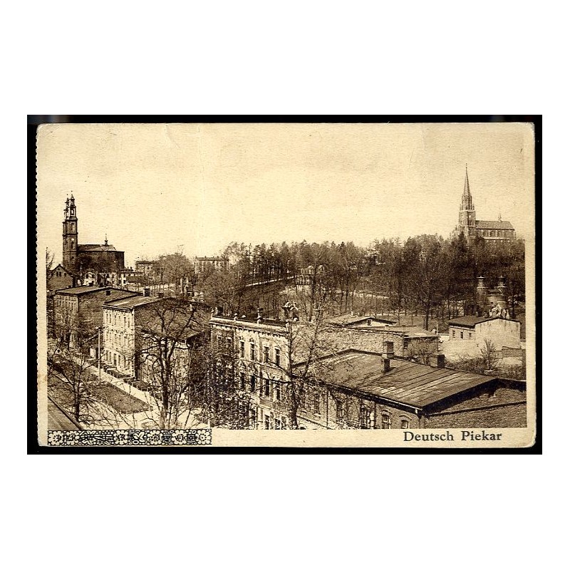 Deutsch Piekar. Piekary Śląskie. Ogólny widok / Rewers: Fot. Pietruszka. Piekary Śląskie
