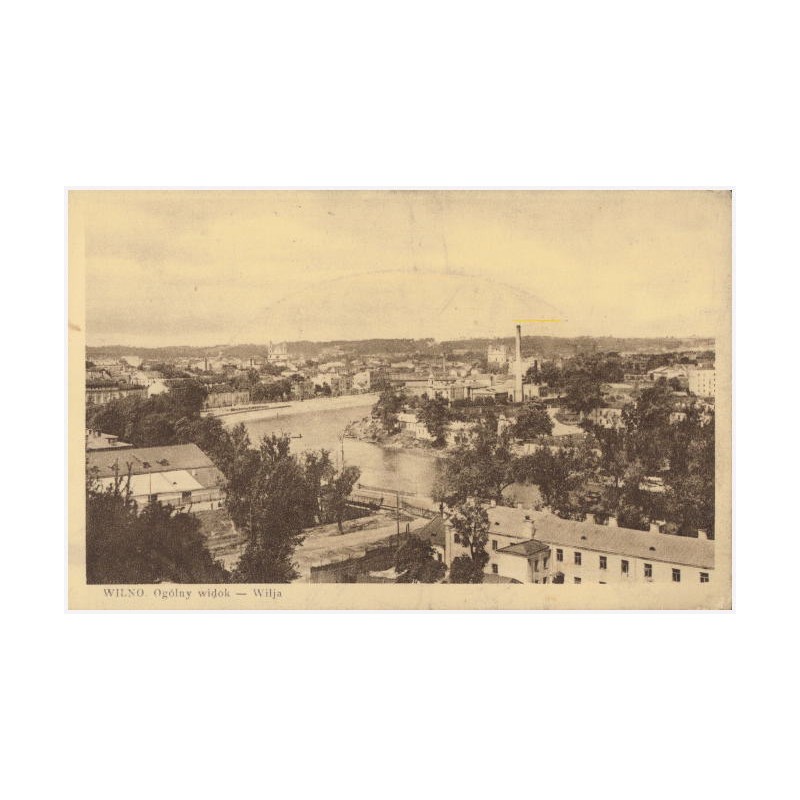 Wilno. Ogólny widok - Wilja