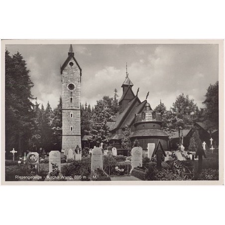 Riesengebirge - Kirche Wang, 885 m ü. M. 252