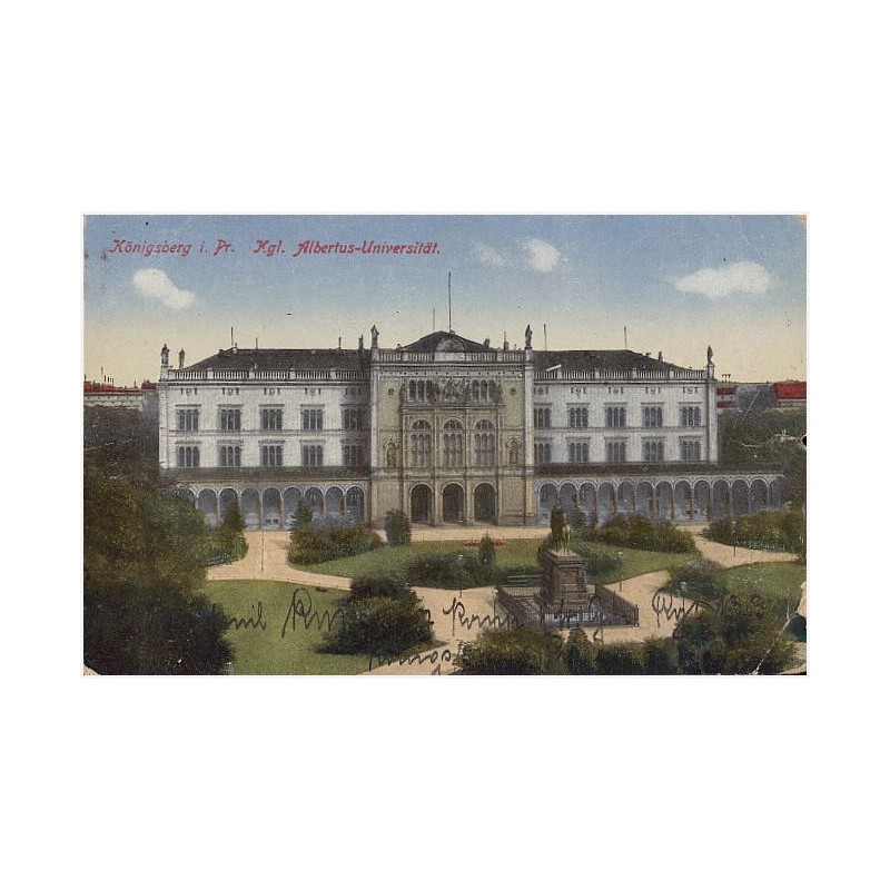 Königsberg i. Pr. Kgl. Albertus-Universität