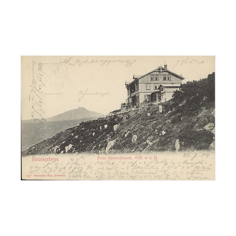 Riesengebirge. Prinz Heinrichbaude, 1420 m.ü.M.