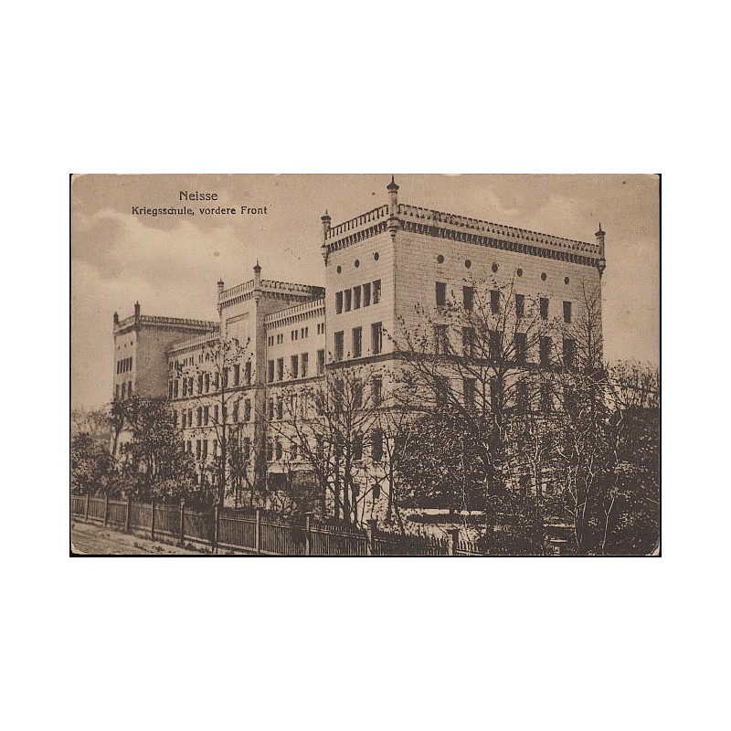 Neisse Kriegsschule, vordere Front