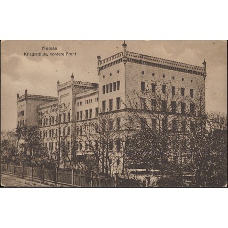 Neisse Kriegsschule, vordere Front