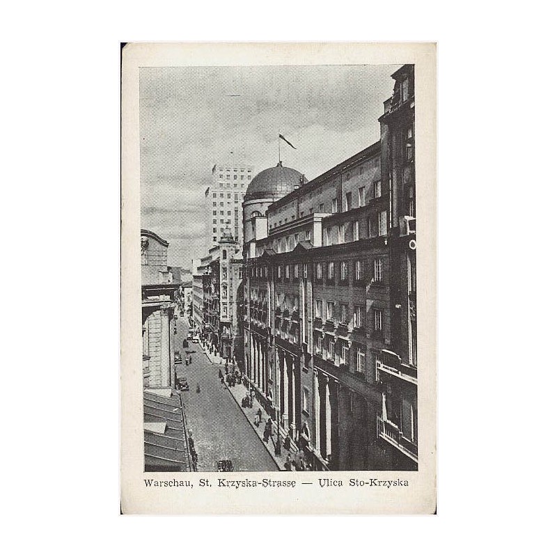 Warschau, St. Krzyska-Strasse - Ulica Sto-Krzyska