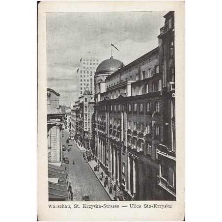 Warschau, St. Krzyska-Strasse - Ulica Sto-Krzyska