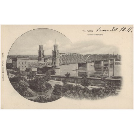 Thorn. Eisenbahnbrücke