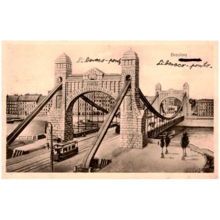 Breslau. (Kaiserbrücke)
