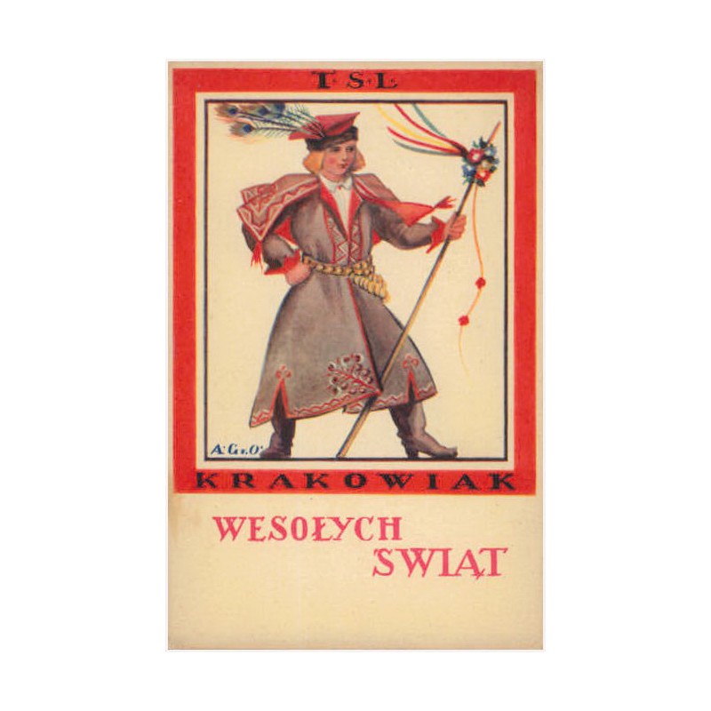 Krakowiak. Wesołych Świąt. A. Gr. O