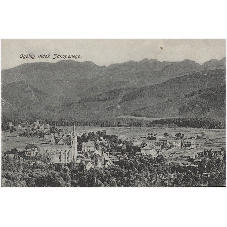 Ogólny widok Zakopanego