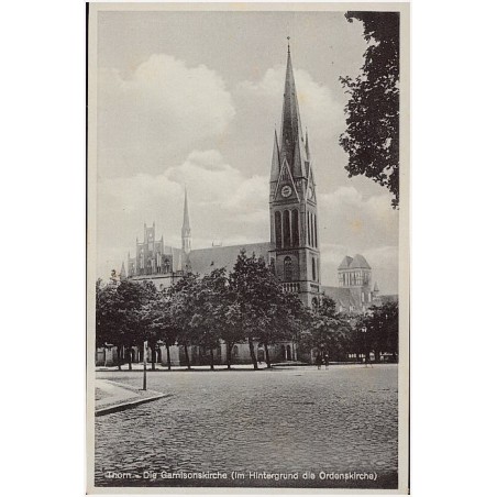 Thorn. Die Granisonkirche (Im Hintergrund die Ordenskirche)