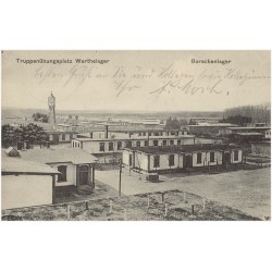 Truppenübungsplatz Warthelager. Barackenlager