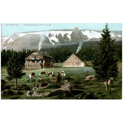 Riesengebirge. Schlingelbaude 1067 m ü. M.