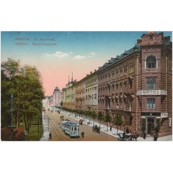 Kraków. Ul. Basztowa. Krakau. Basztowagasse