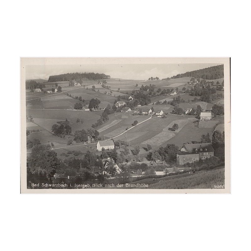 Bad Schwarzbach i. Isergeb. Blick nach der Brandhöhe 26564