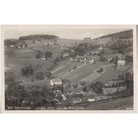 Bad Schwarzbach i. Isergeb. Blick nach der Brandhöhe 26564